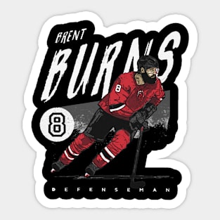 Brent Burns Carolina Grunge Sticker